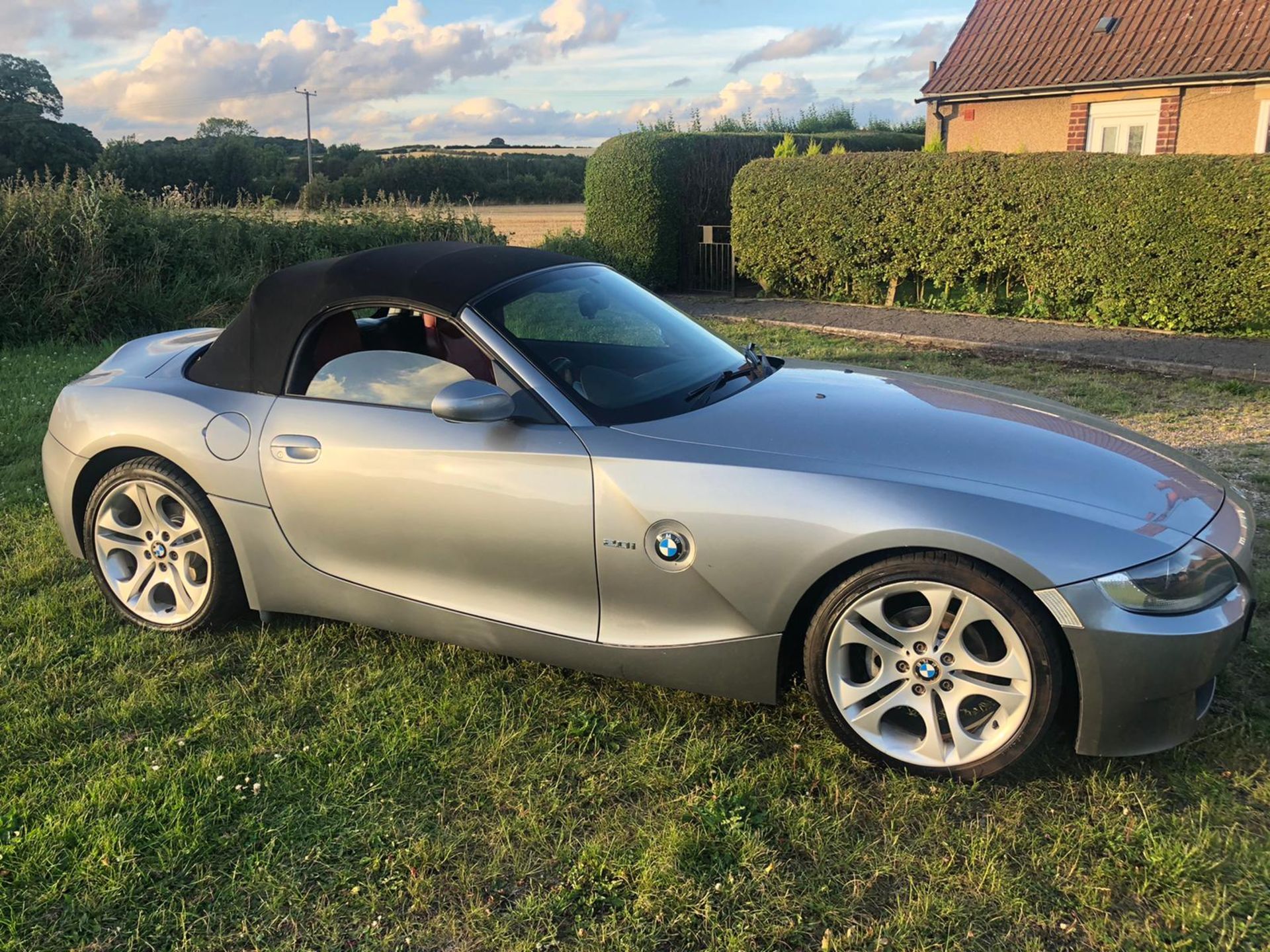 2006/56 REG BMW Z4 SPORT 2.0 PETROL GREY CONVERTIBLE, SHOWING 4 FORMER KEEPERS *NO VAT*