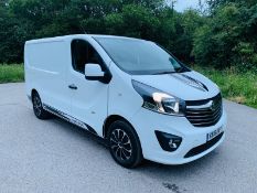 2018/18 REG VAUXHALL VIVARO L1H1 2700 SPORTIVE CDTI 1.6 PANEL VAN 120 BHP, SHOWING 0 FORMER KEEPERS