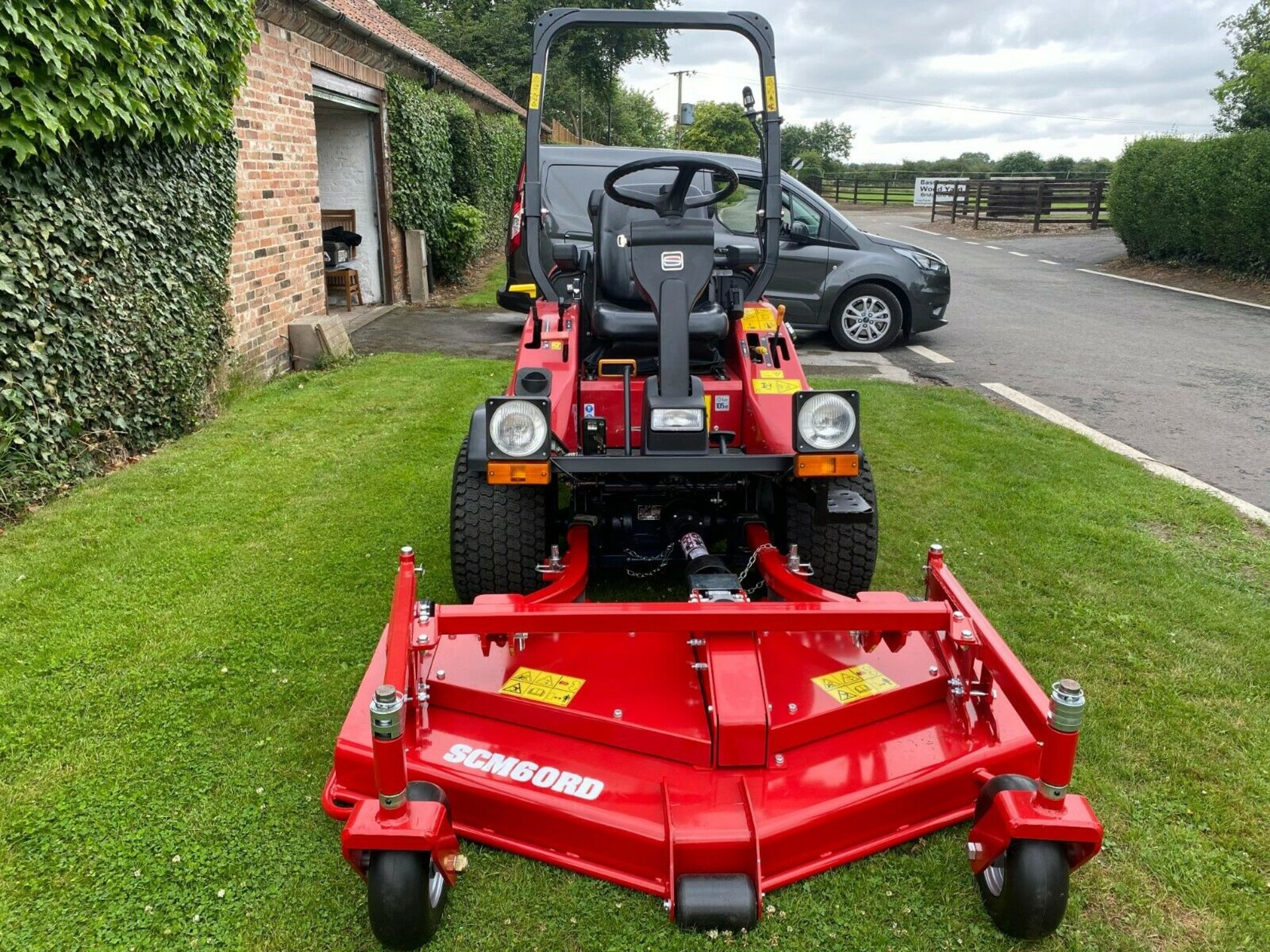 SHIBAURA CM374 UPFRONT ROTARY MOWER, 37HP, BRAND NEW 60" CUT DECK NEVER USED, DIESEL, YEAR 2014 - Image 7 of 7