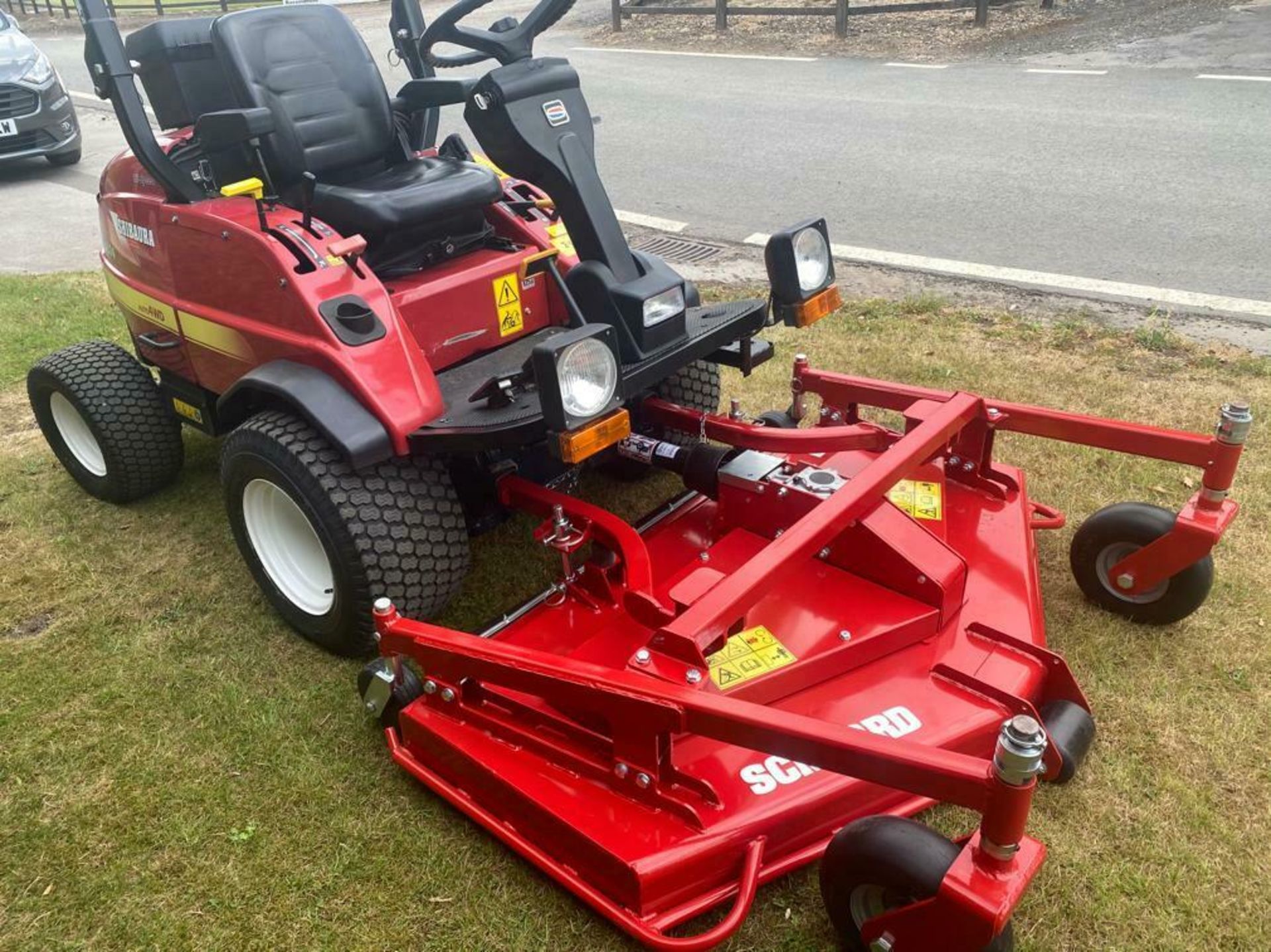SHIBAURA CM374 UPFRONT ROTARY MOWER, 37HP, BRAND NEW 60" CUT DECK NEVER USED, DIESEL, YEAR 2014 - Image 3 of 7