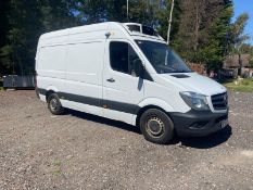 2016/16 REG MERCEDES-BENZ SPRINTER 313 CDI 2.2 DIESEL WHITE INSULATED VAN, SHOWING 0 FORMER KEEPERS