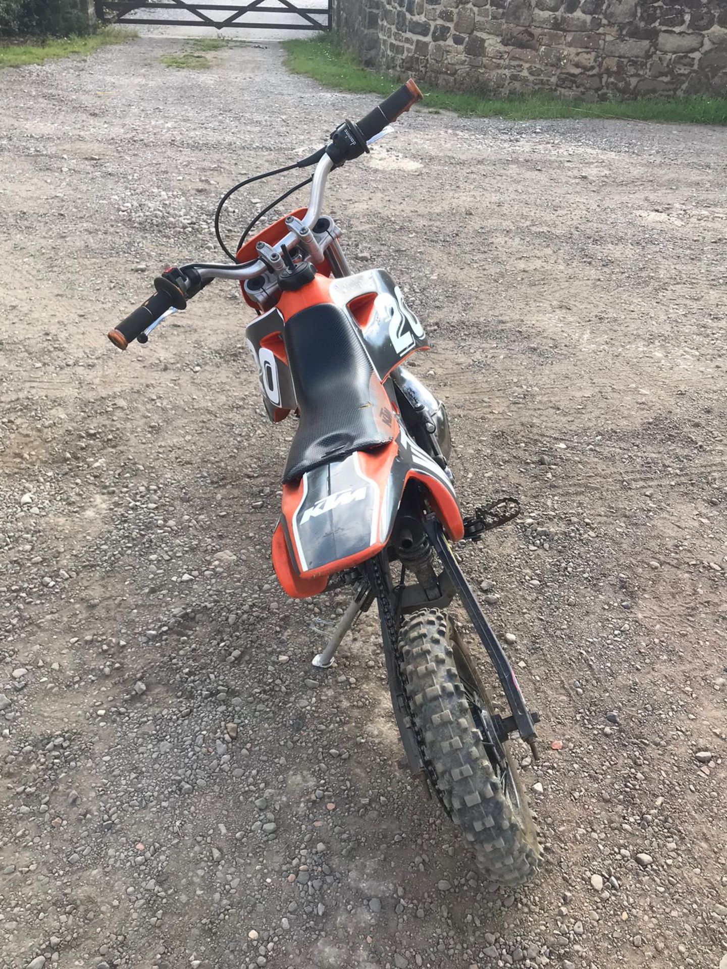 KTM 50CC MOTOR BIKE, RUNS AND WORKS PERFECT, IN GOOD CONDITION *NO VAT* - Image 3 of 6