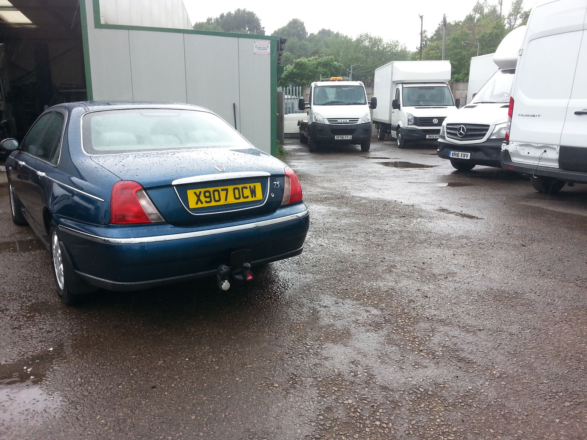 2000/X REG ROVER 75 CLASSIC SE 1.8 PETROL BLUE 4 DOOR SALOON *NO VAT* - Image 5 of 13