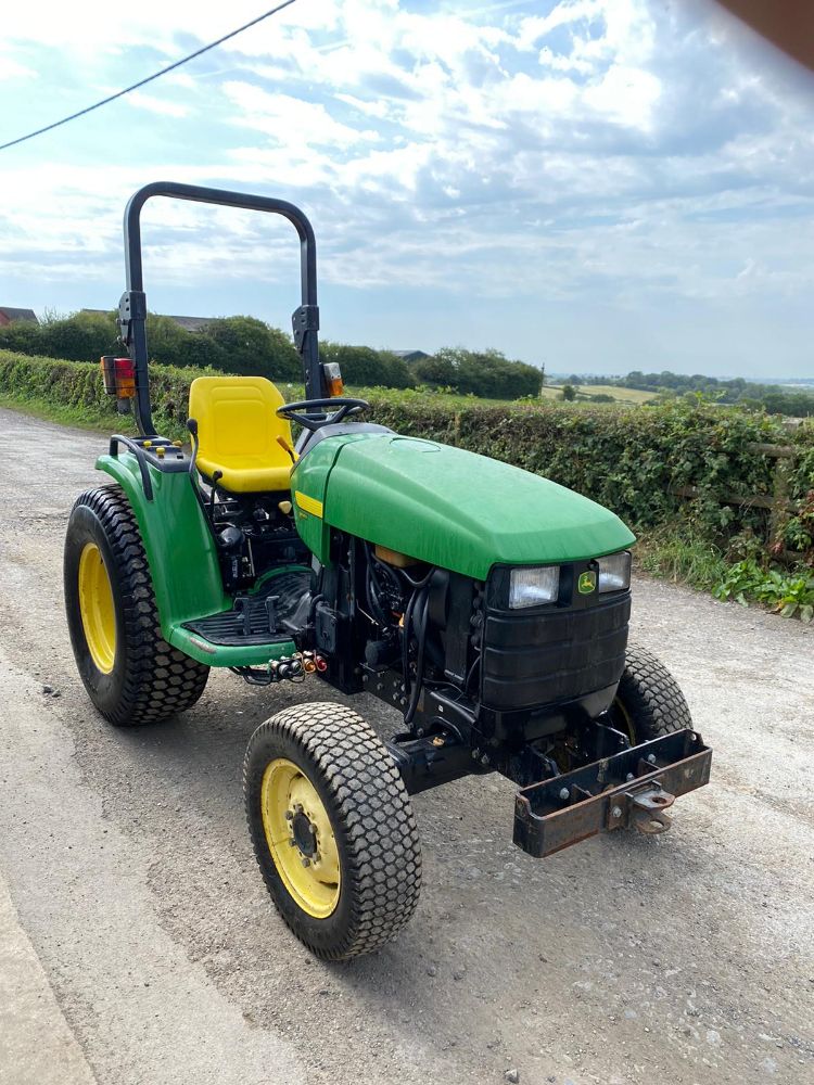 JOHN DEERE 4410 COMPACT TRACTOR, COUNTAX, FERRIS & KUBOTA MOWERS, TRADE CARS, VIVARO, FORKLIFTS, POLARIS, ATLAS COMPRESSOR! ENDS TUESDAY 7PM!