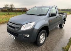 2015/15 REG ISUZU D-MAX S/C TWIN TURBO 4X4 TD 2.5 DIESEL PICK-UP, SHOWING 0 FORMER KEEPERS *NO VAT*