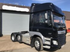 2014/64 REG DAF TRUCKS CF 85.460 FTG 6X2 TRACTOR UNIT, AIR CON, LANE ASSIST, GOOD CONDITION