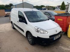 2013/13 REG PEUGEOT PARTNER HDI PROFESSIONAL L1 625 1.6 DIESEL WHITE PANEL VAN 75HP *NO VAT*