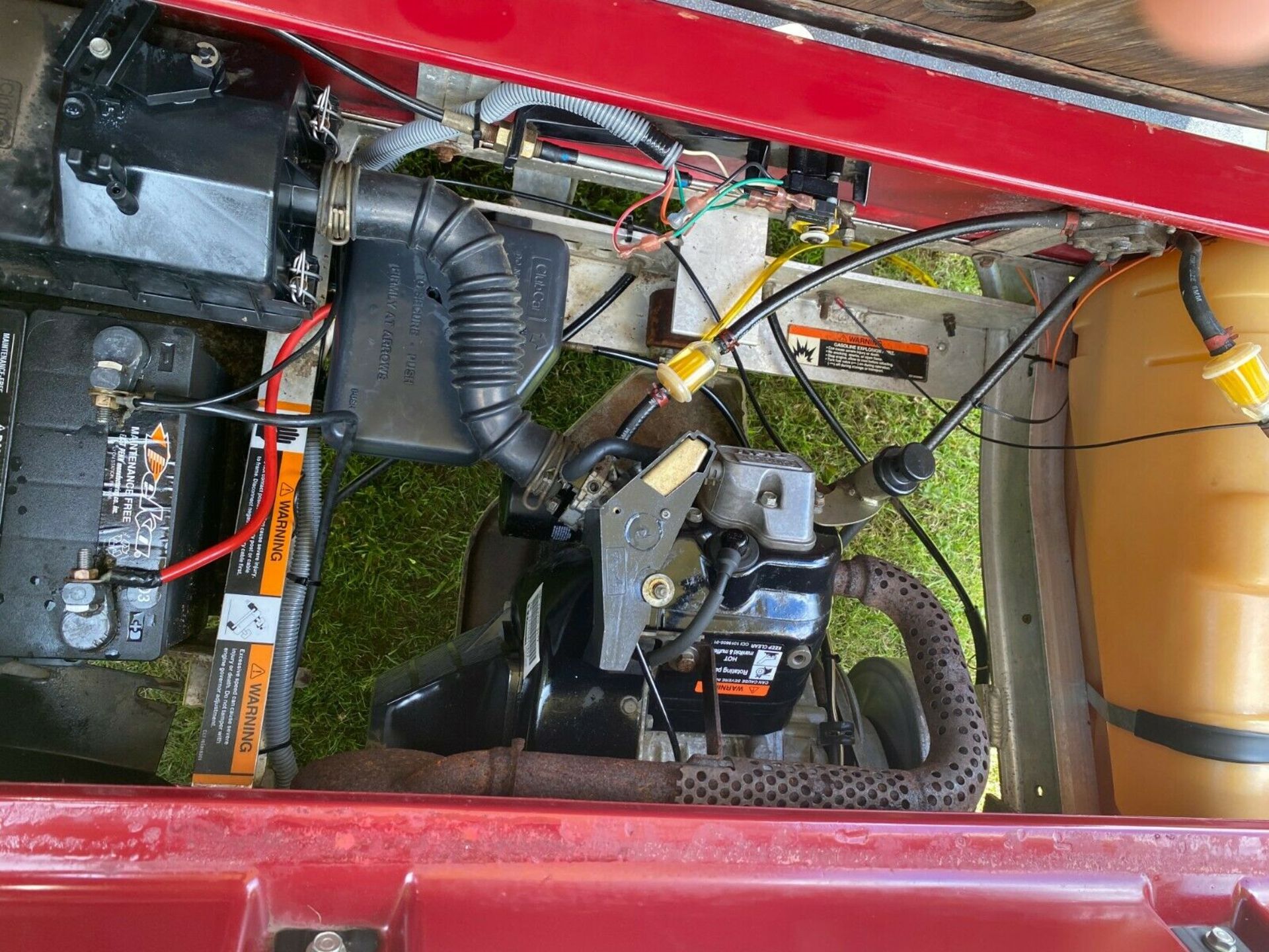 CLUB CAR GOLF BUGGY, 1 OWNER FROM NEW, PETROL, ALUMINIUM CHASSIS *PLUS VAT* - Image 7 of 7