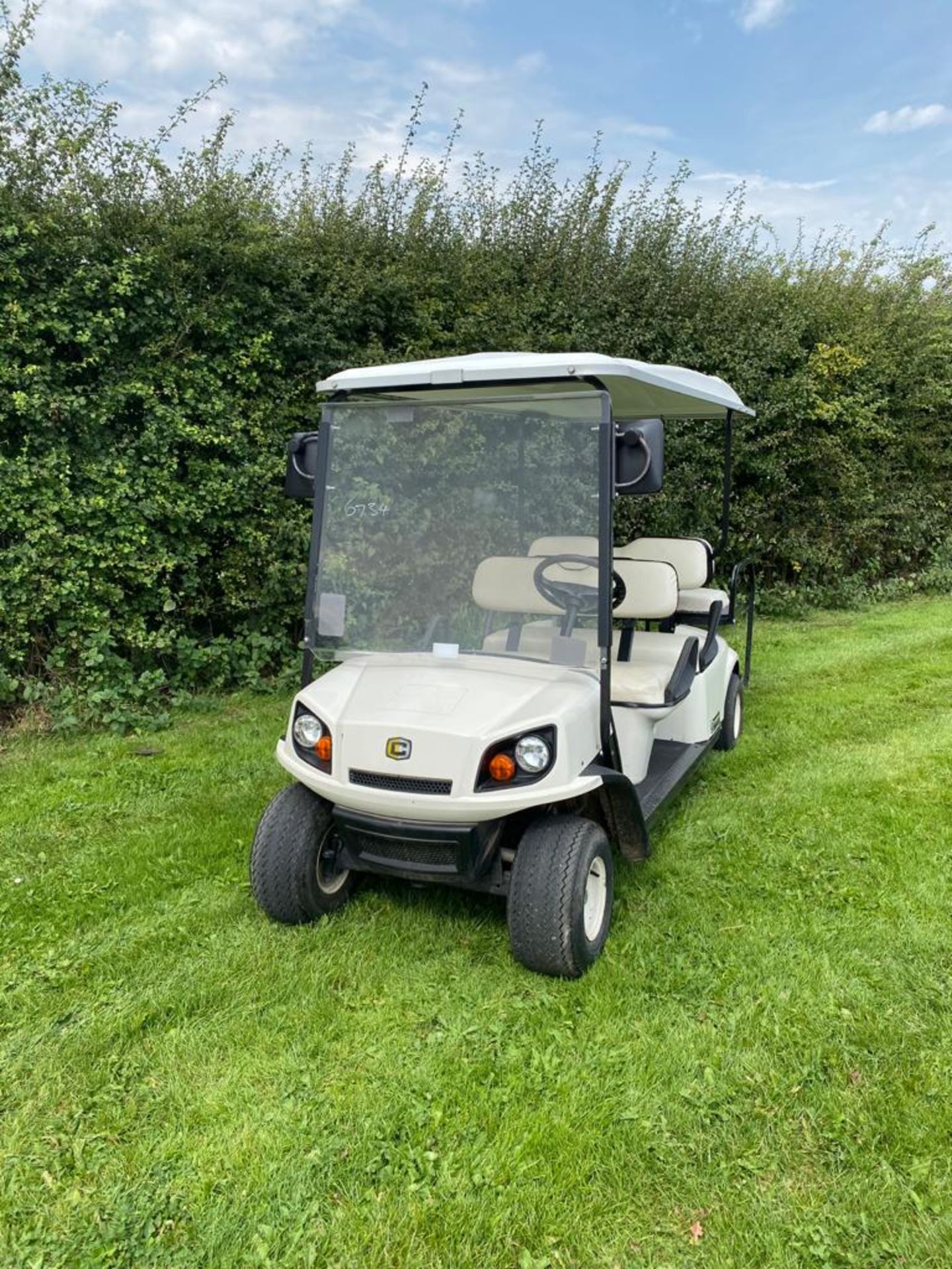 GOLFBUGGY 6 SEATER, CUSHMAN SHUTTLE 6, ELECTRIC, YEAR 2016, VERY LITTLE USE, FULL SUN CANOPY - Image 3 of 6