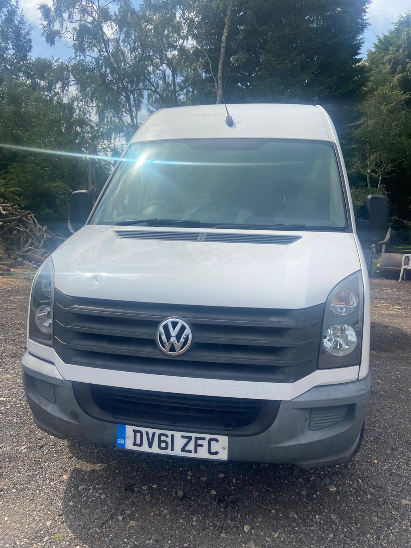 2011/61 REG VOLKSWAGEN CRAFTER CR35 TDI 2.0 DIESEL PANEL VAN 110HP, SHOWING 2 FORMER KEEPERS *NO VAT - Image 2 of 11