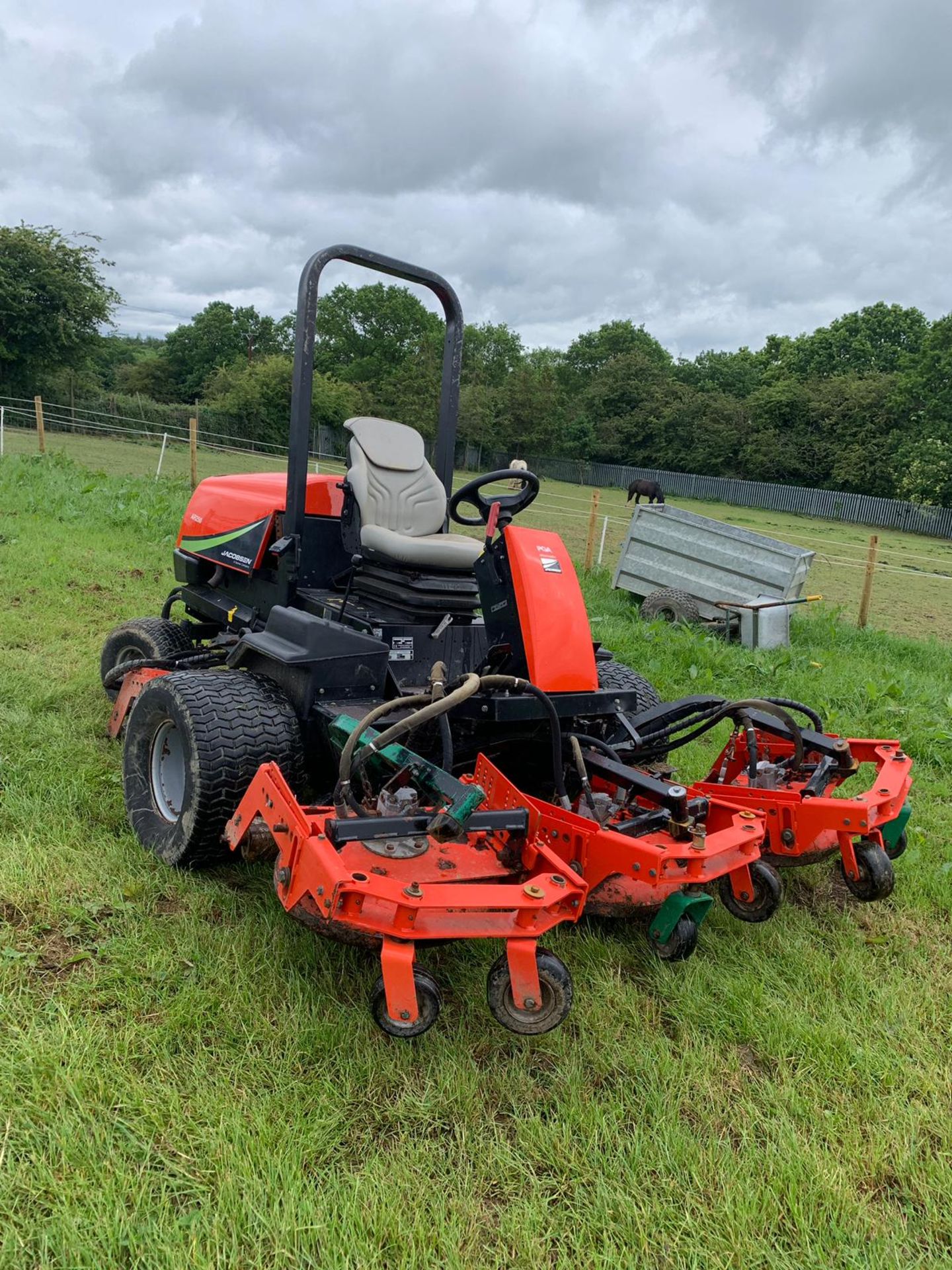 RANSOMES JACOBSEN AR250 KUBOTA 42HP TURBO DIESEL 5 GANG ROTARY WIDE AREA MOWER *PLUS VAT* - Image 7 of 11