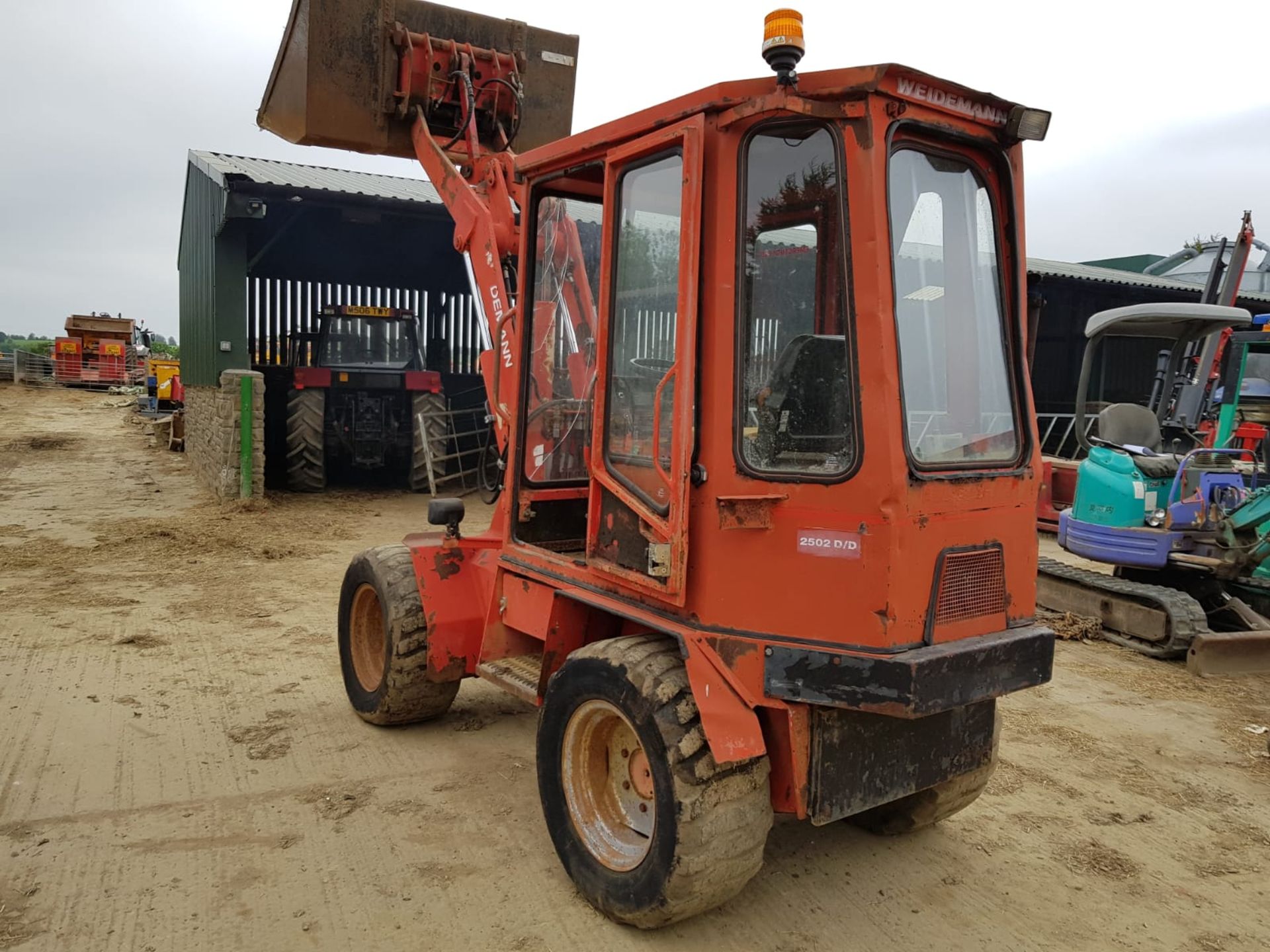 WEIDEMAN LOADING SHOVEL WEIKATRAC 2502 D/D, STARTS, DRIVES, LIFTS & TIPS *PLUS VAT*