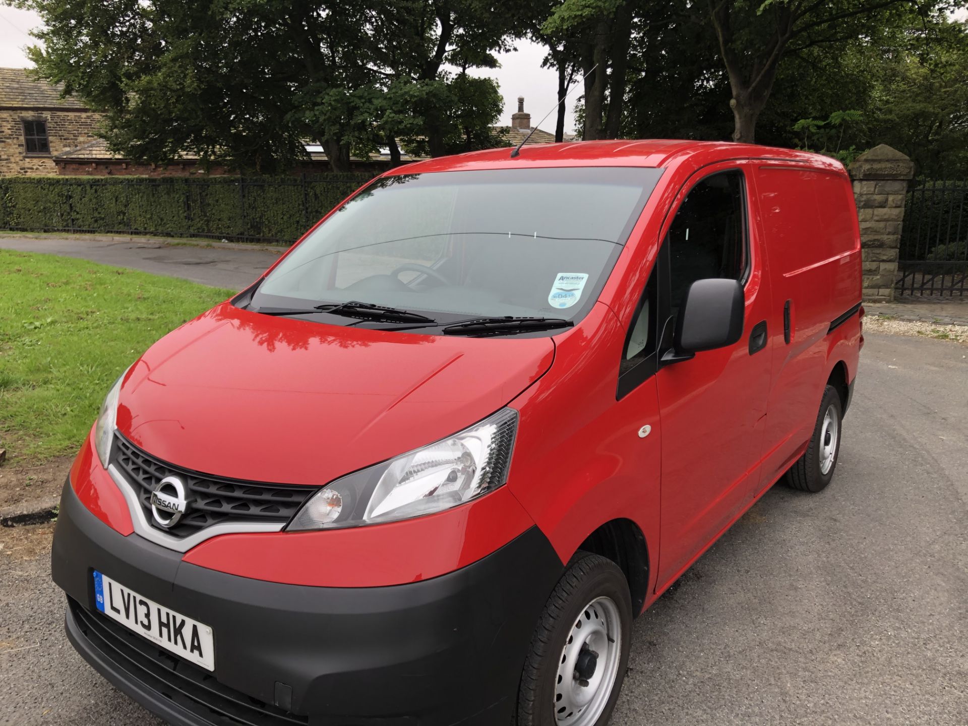 2013/13 REG NISSAN NV200 SE DCI 1.5 DIESEL RED VAN, SHOWING 1 FORMER KEEPER *NO VAT* - Image 3 of 21