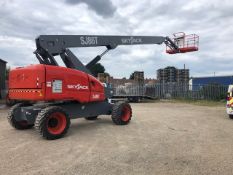 CHERRY PICKER SJ86T ACCESS PLATFORM MEWP, ONLY 260 HOURS FROM NEW, BUILT IN 2018 BUT A 2019 MODEL