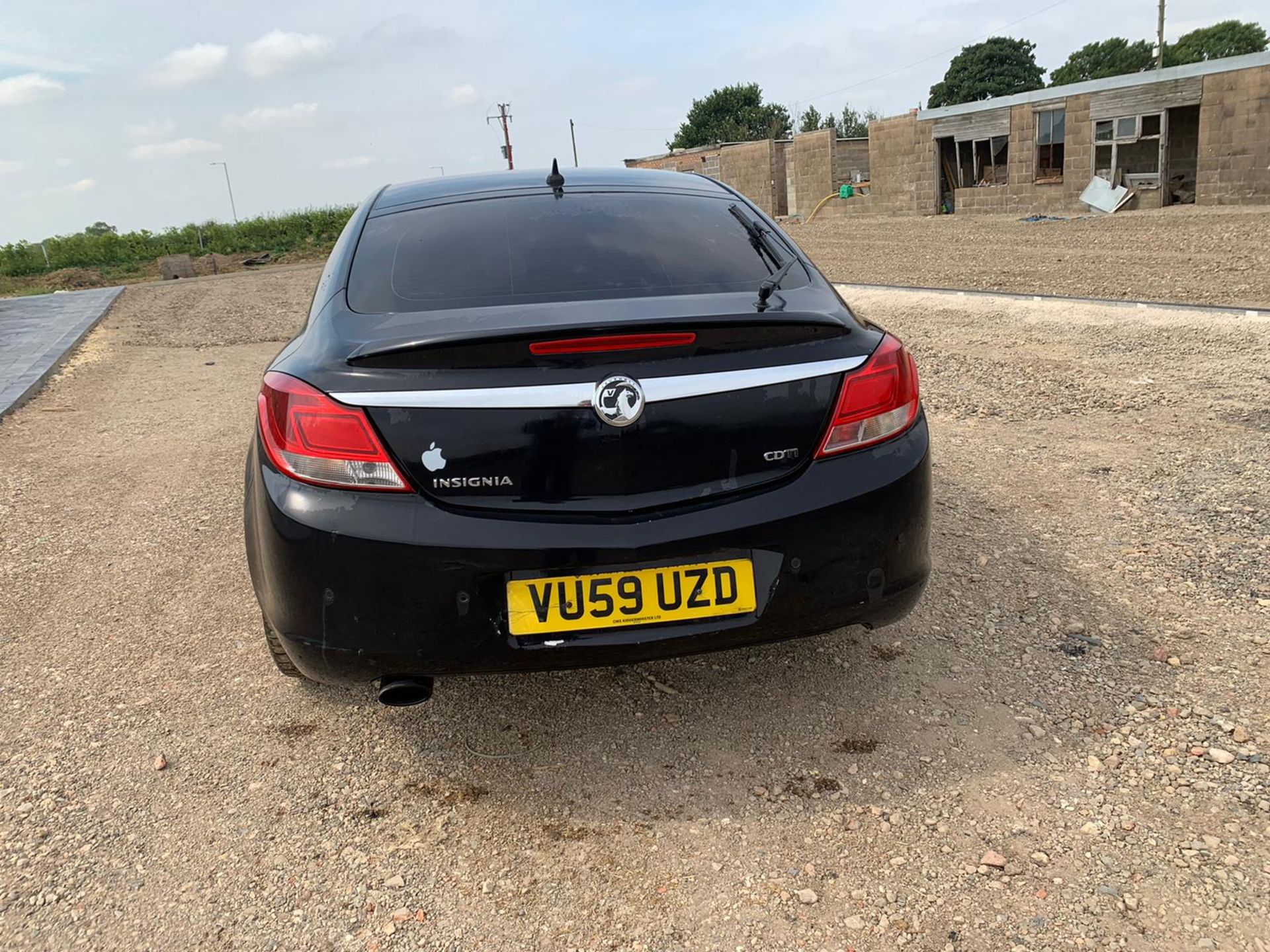 2009/59 REG VAUXHALL INSIGNIA ELITE NAV CDTI 2.0 DIESEL BLACK 5 DOOR HATCHBACK *NO VAT* - Image 4 of 5