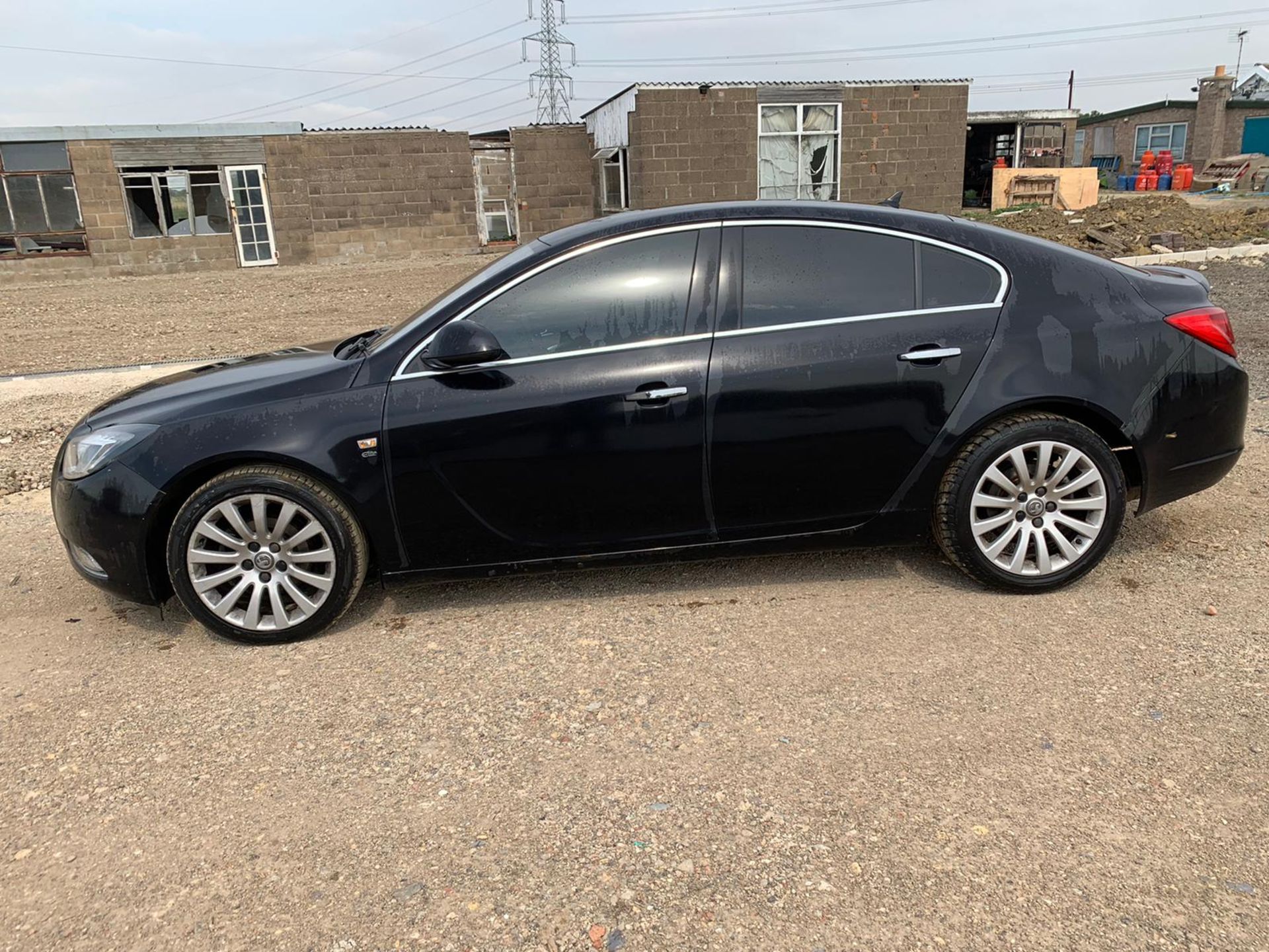 2009/59 REG VAUXHALL INSIGNIA ELITE NAV CDTI 2.0 DIESEL BLACK 5 DOOR HATCHBACK *NO VAT* - Image 3 of 5