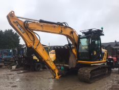 JCB JS145LC STEEL TRACKED CRAWLER EXCAVATOR / DIGGER, YEAR 2013, RUNS, DRIVES AND DIGS *PLUS VAT*