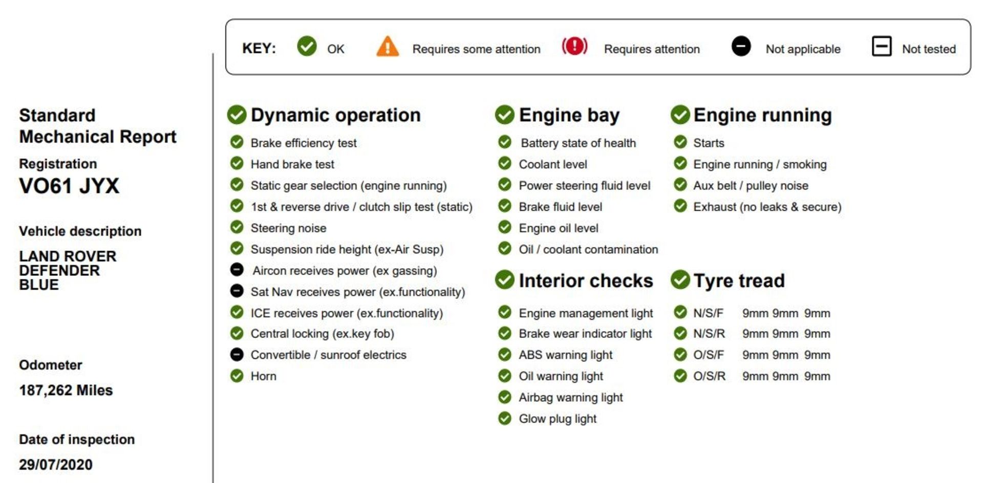 2011/61 REG LAND ROVER DEFENDER 110 HARD TOP 2.4 TURBO DIESEL, SHOWING 0 FORMER KEEPERS *PLUS VAT* - Image 7 of 7