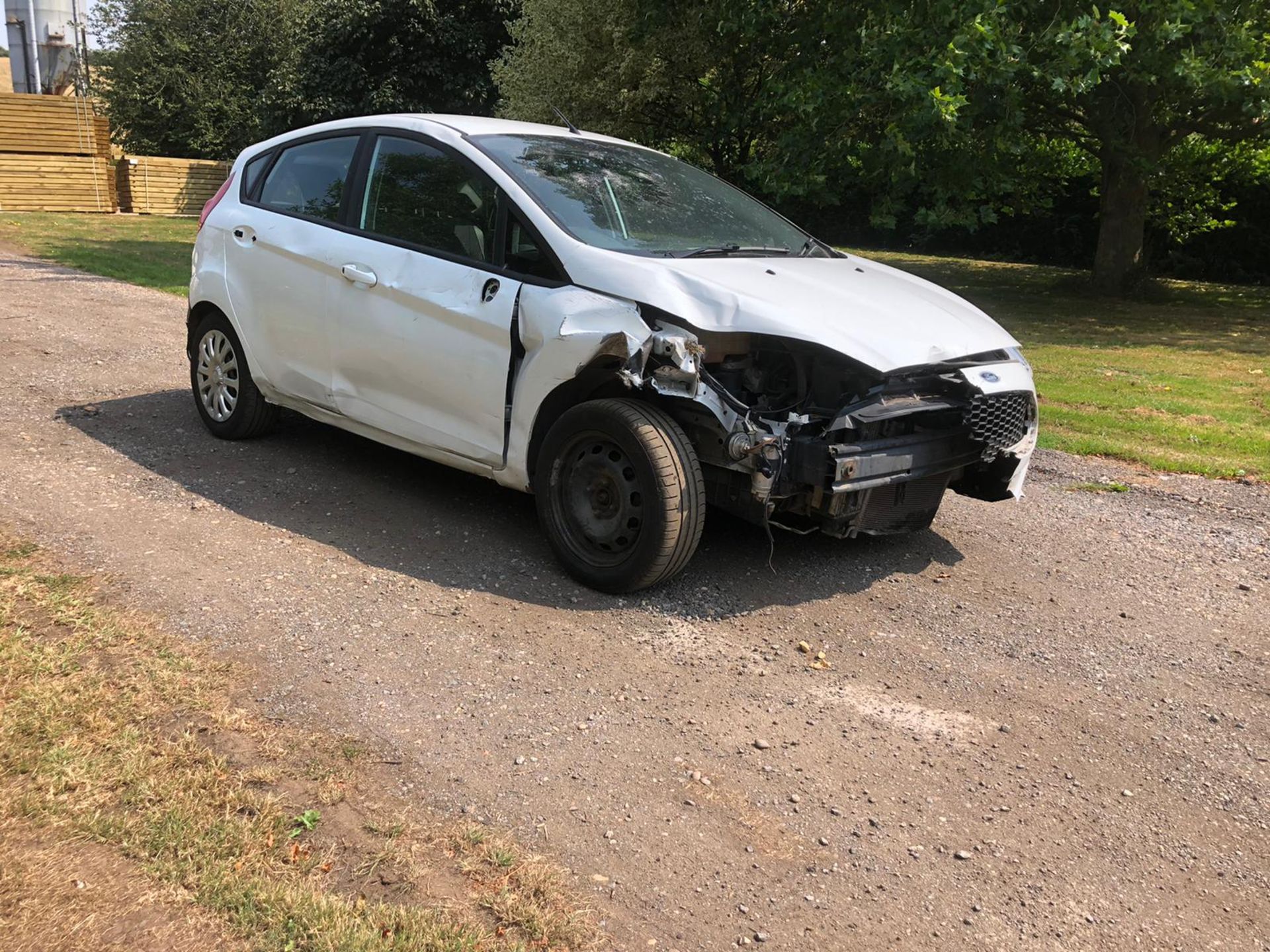 2017/66 REG FORD FIESTA STYLE DCI 1.5 DIESEL WHITE 5 DOOR HATCHBACK, SHOWING 0 FORMER KEEPERS