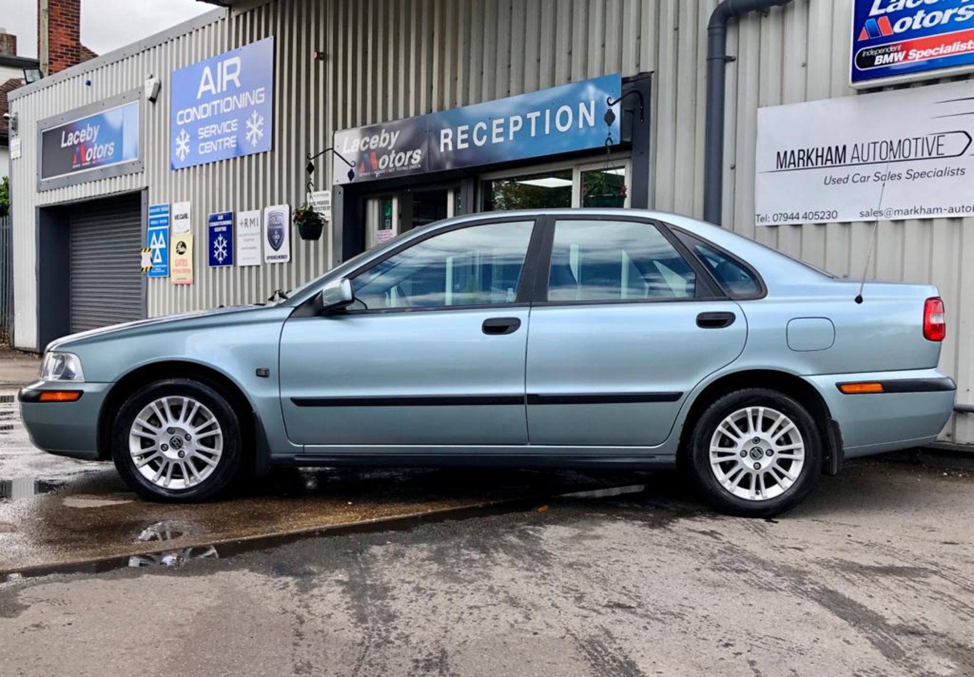 2003/03 REG VOLVO S40 S 1.6 PETROL 4 DOOR SALOON GREEN, SHOWING 3 FORMER KEEPERS *NO VAT* - Image 5 of 17