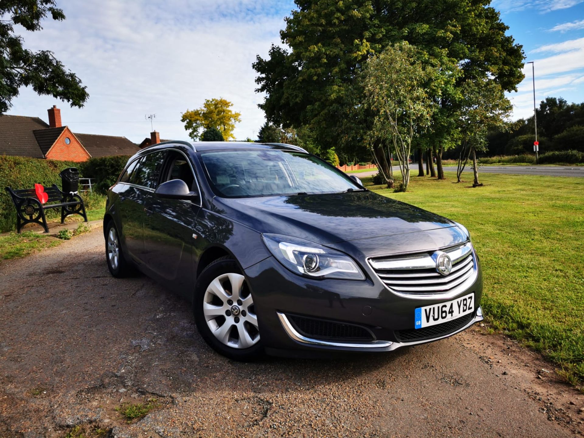 2015/64 REG VAUXHALL INSIGNIA TECHLINE CDTI ECO S 2.0 DIESEL GREY ESTATE, SHOWING 1 FORMER KEEPER