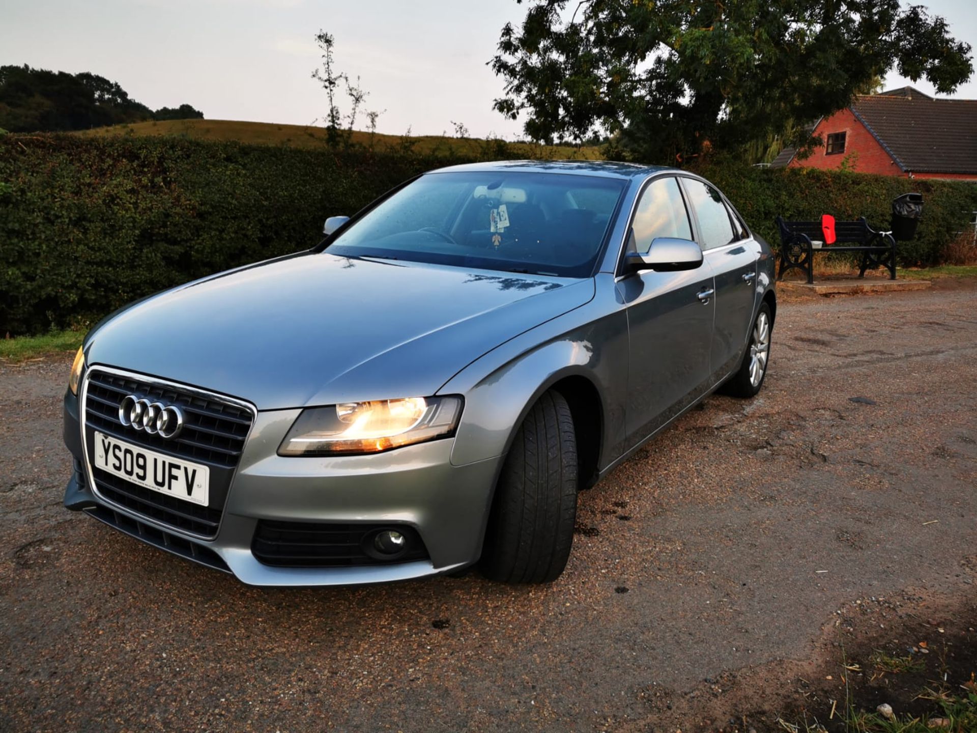 2009/09 REG AUDI A4 SE TDI 2.0 DIESEL GREY 4 DOOR SALOON, SHOWING 4 FORMER KEEPERS *NO VAT* - Image 3 of 20