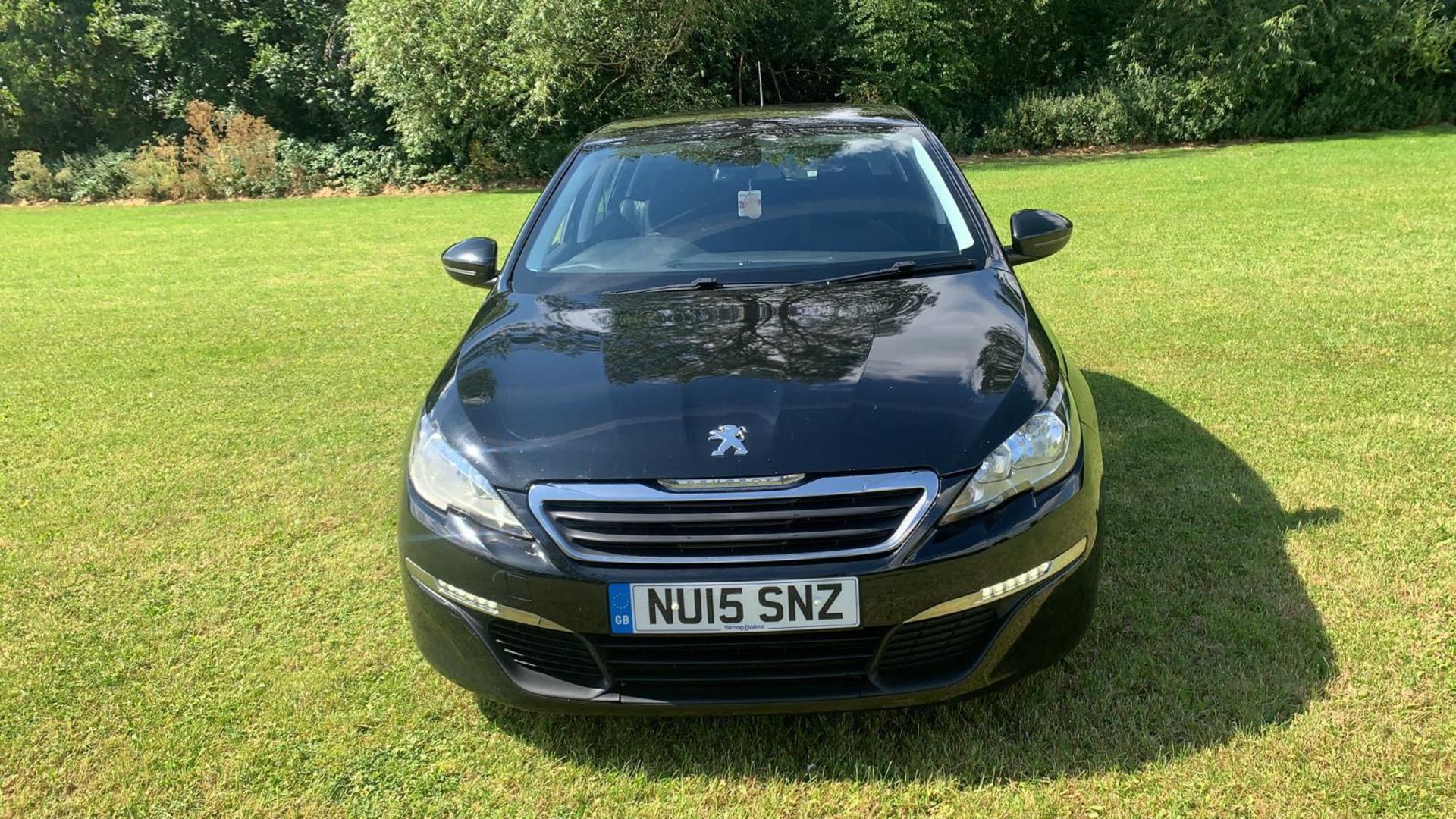 2015/15 REG PEUGEOT 308 ACTIVE HDI 1.6 DIESEL BLACK 5 DOOR HATCHBACK, SHOWING 1 FORMER KEEPER - Image 3 of 8