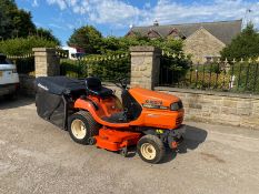 KUBOTA G18 RIDE ON LAWN MOWER, RUNS, WORKS AND CUTS, KUBOTA DIESEL ENGINE, HYDRO-STATIC DRIVE