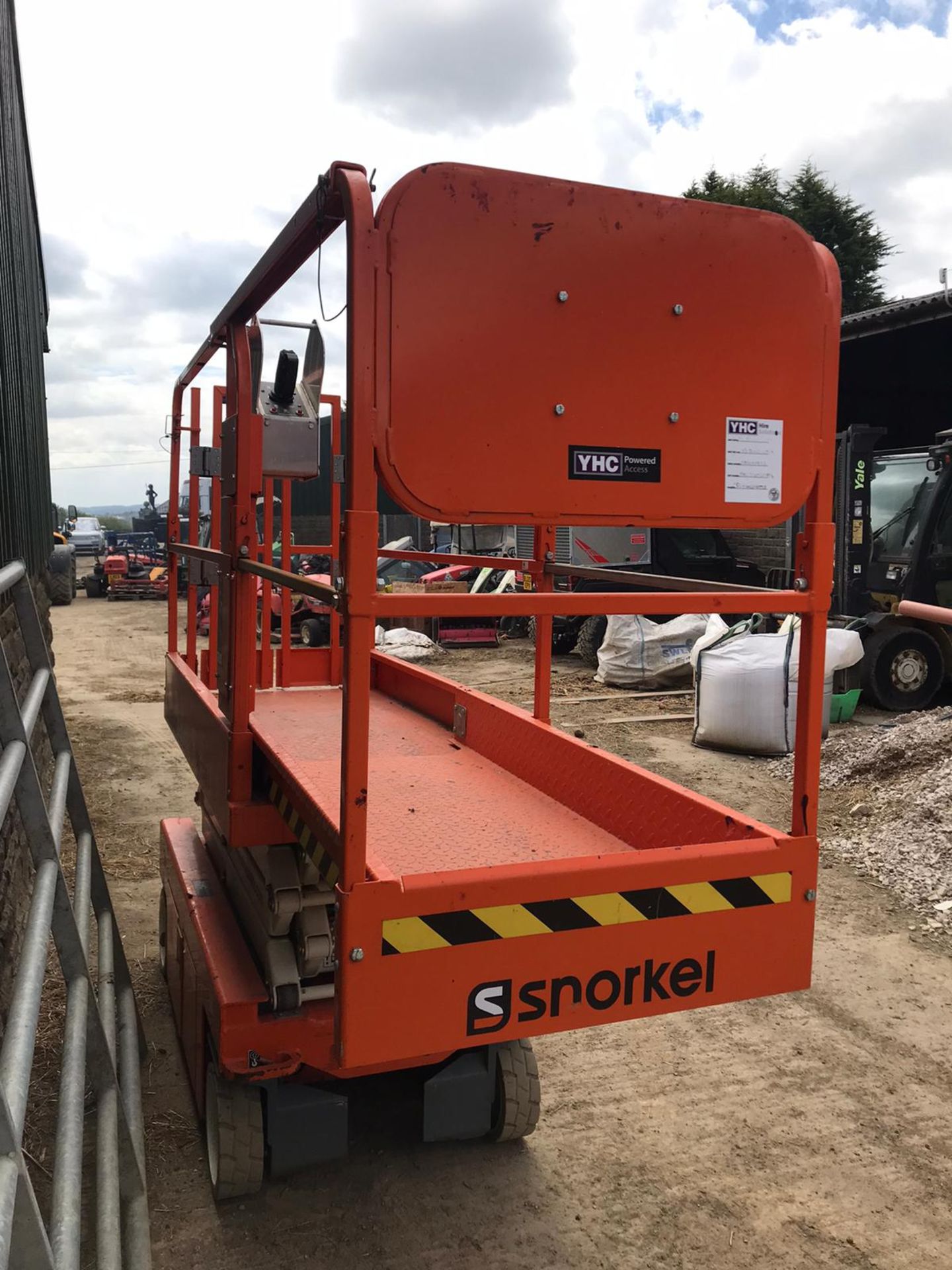 2018 SNORKEL S3219E SCISSOR LIFT, RUNS, DRIVES AND LIFTS *PLUS VAT* - Image 2 of 6