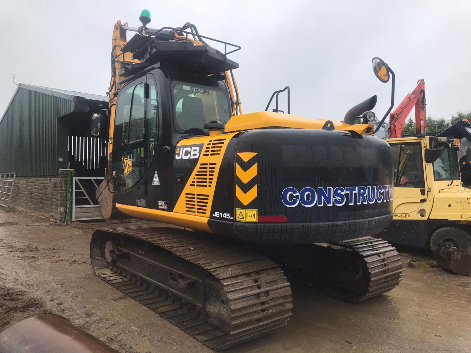 JCB JS145LC STEEL TRACKED CRAWLER EXCAVATOR / DIGGER, YEAR 2013, RUNS, DRIVES AND DIGS *PLUS VAT* - Image 2 of 7