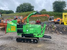 GREENMECH 50 ARBTRAK WOOD CHIPPER, RUNS, WORKS AND CHIPS, YEAR 2014, HOURS 1147 *PLUS VAT*