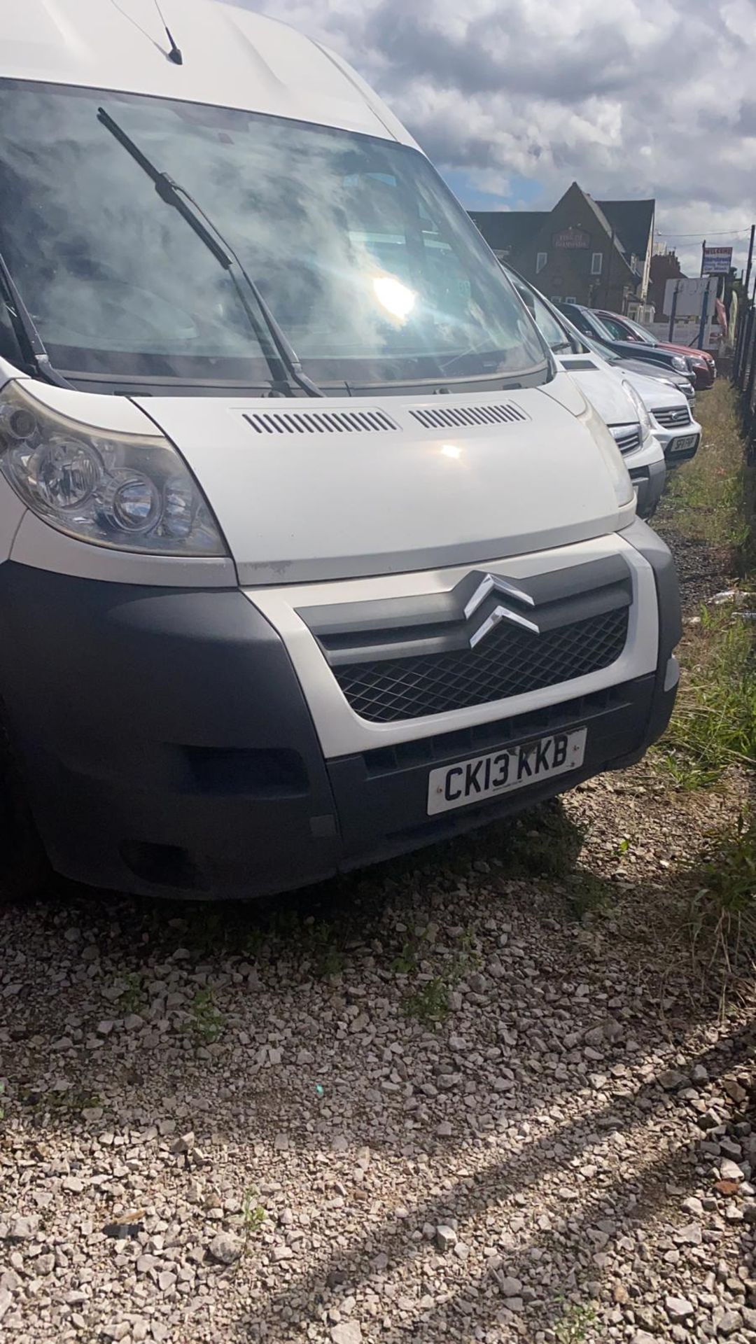 2013/13 REG CITROEN RELAY 35 L3H2 HDI 3.0 DIESEL WHITE PANEL VAN, SHOWING 1 FORMER KEEPER *NO VAT* - Image 2 of 16