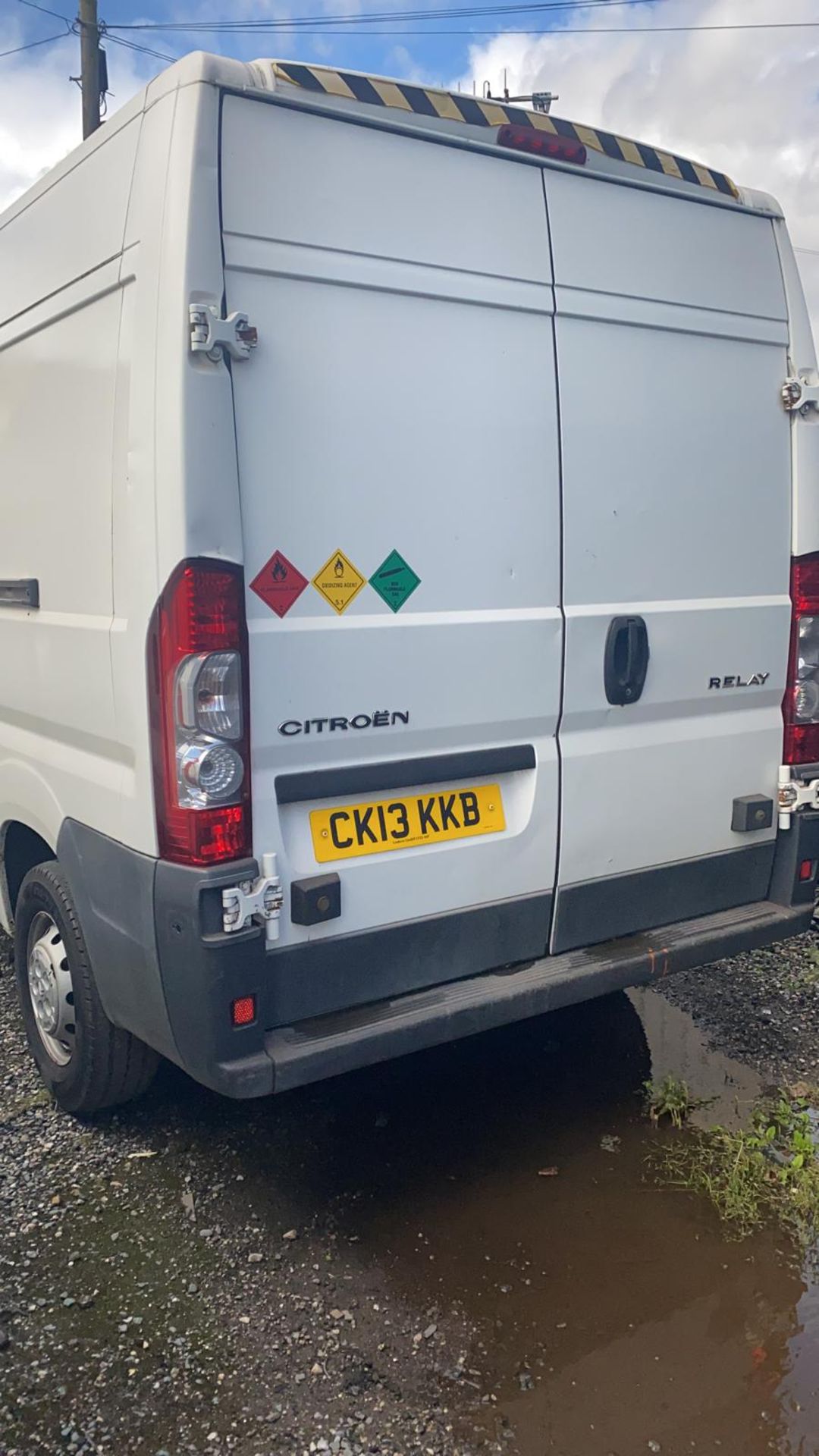 2013/13 REG CITROEN RELAY 35 L3H2 HDI 3.0 DIESEL WHITE PANEL VAN, SHOWING 1 FORMER KEEPER *NO VAT* - Image 6 of 16