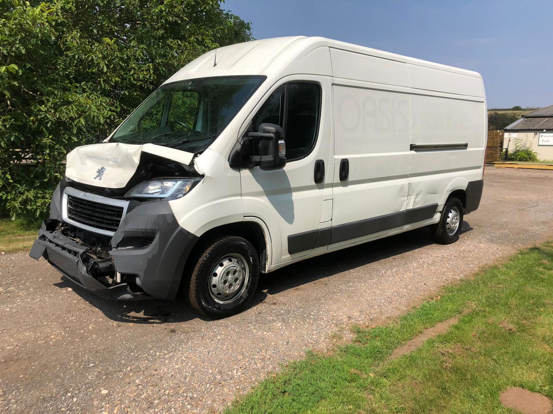 2014/64 REG PEUGEOT BOXER HDI 335 L3H2 PROFESSIONAL 2.2 DIESEL PANEL VAN, SHOWING 3 FORMER KEEPERS - Image 3 of 10