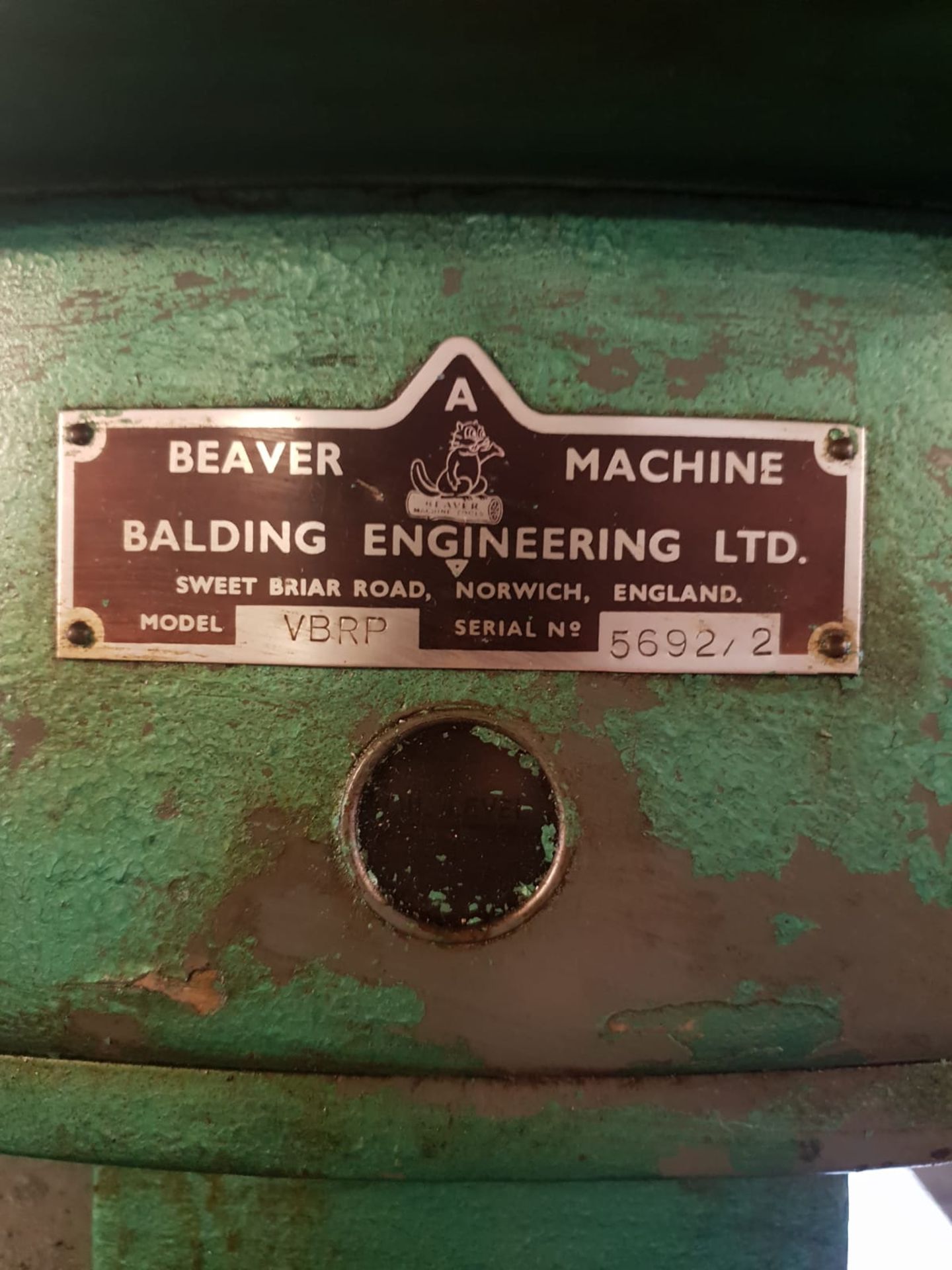 BEAVER MILLING MACHINE 3-PHASE POWER, GOOD RELIABLE MACHINE, LOADING FACILITIES ON SITE *PLUS VAT* - Image 4 of 8