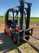 LINDE 2 TON, MODEL: H20T, DUPLEX, SIDE SHIFT, NEW TYRES, YEAR 2008 *PLUS VAT*