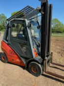 LINDE 2 TON, MODEL: H20D, 3.7m DUPLEX, YEAR 2010, FULL CAB *PLUS VAT*