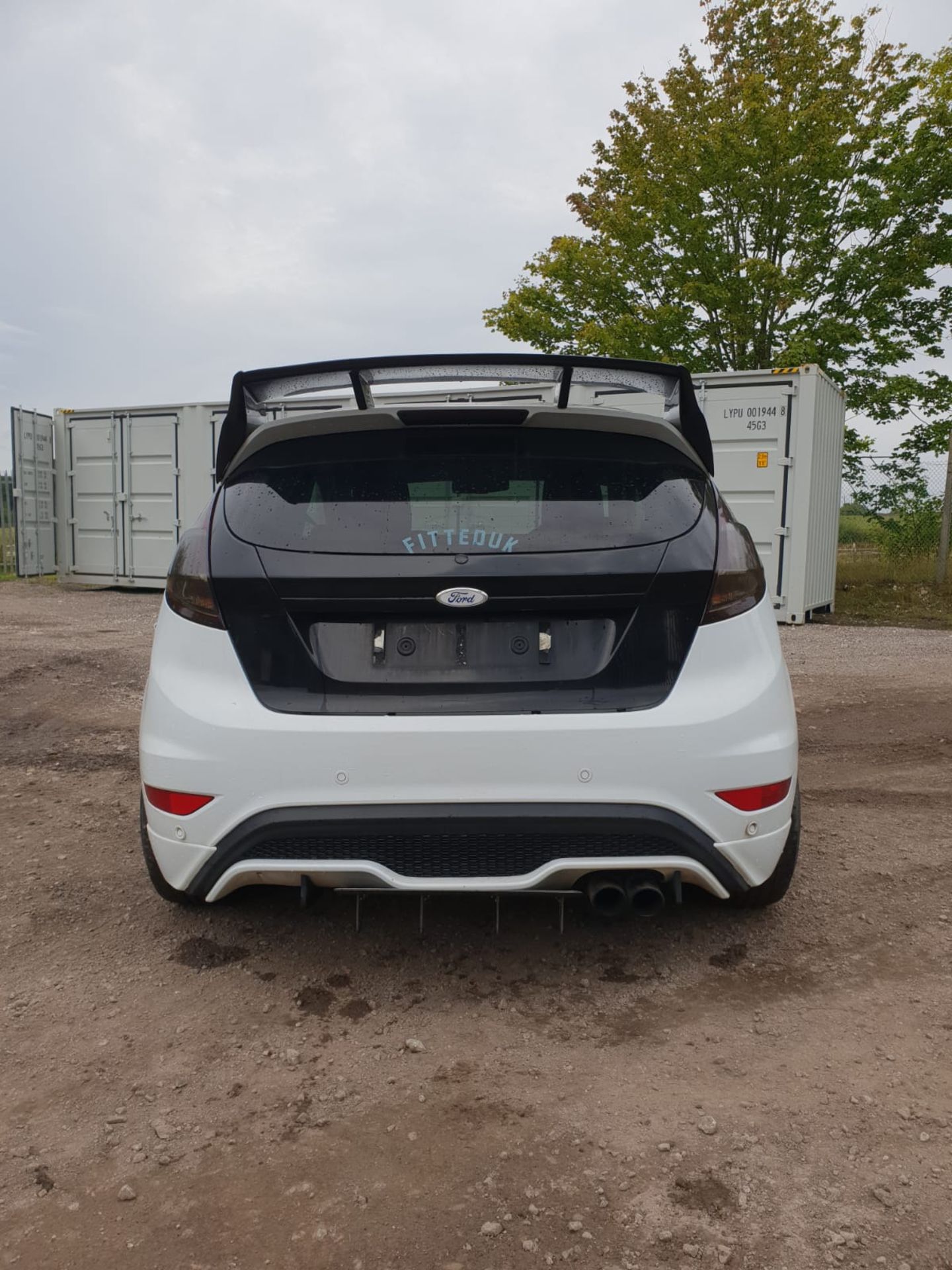 2015/65 REG FORD FIESTA ST-3 TURBO 1.6 PETROL WHITE 3 DOOR HATCHBACK, SHOWING 2 FORMER KEEPERS - Image 9 of 30