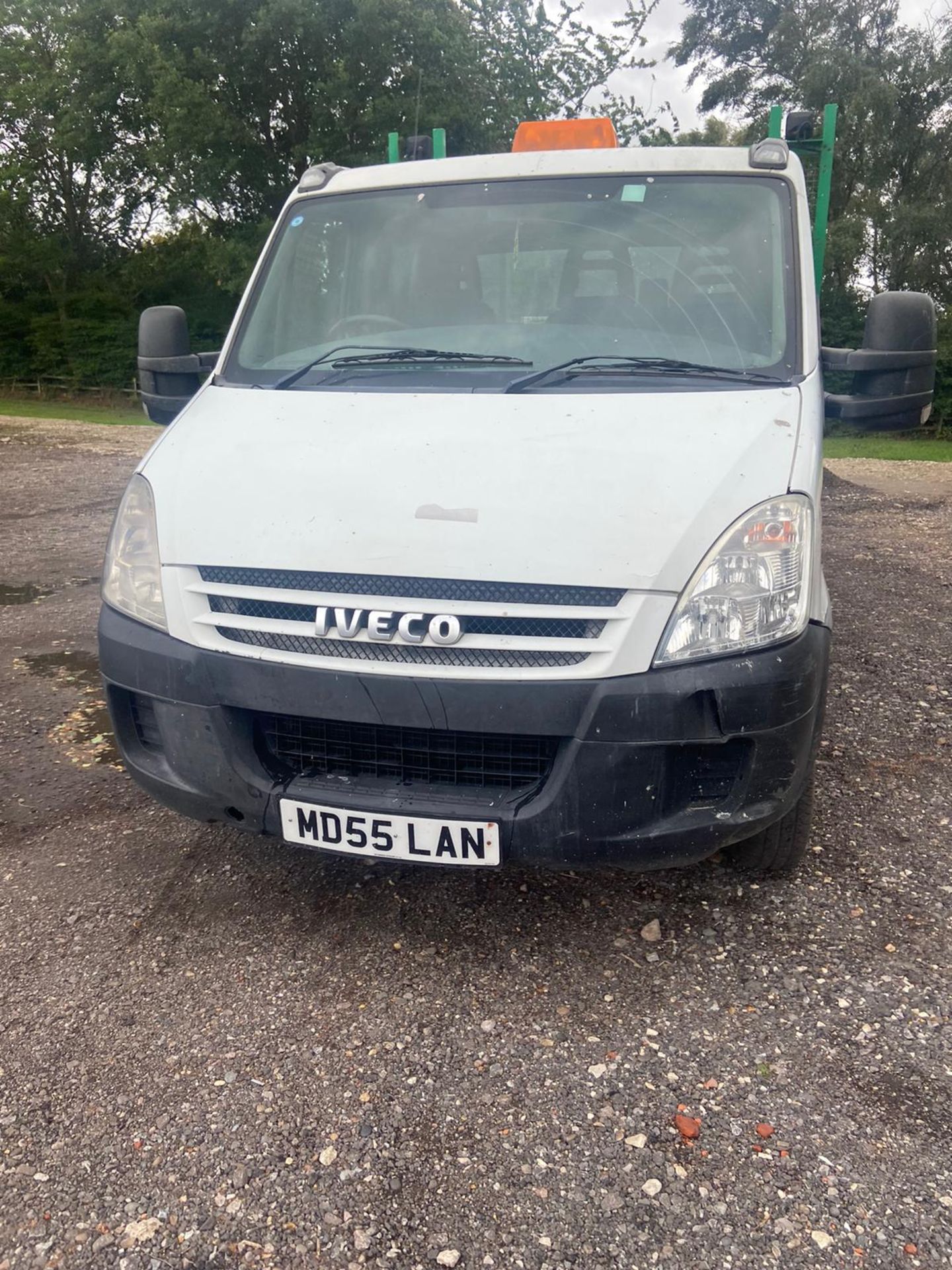 2008/08 REG IVECO DAILY 35C15 LWB 3.0 DIESEL DROPSIDE 3 SEATS, SHOWING 4 FORMER KEEPERS *NO VAT* - Image 2 of 7