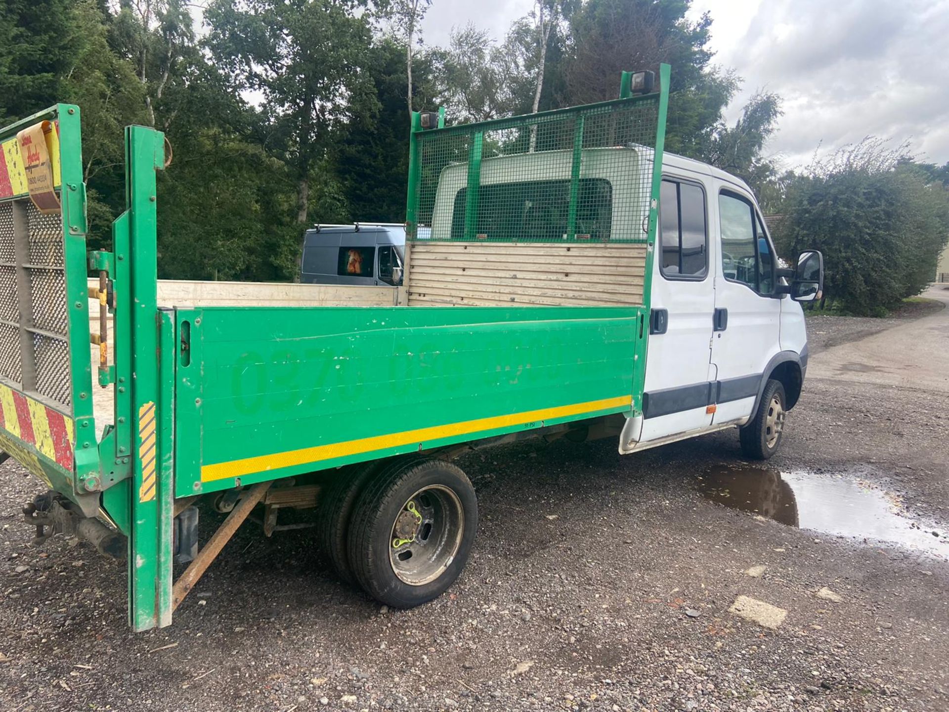 2008/08 REG IVECO DAILY 35C15 LWB 3.0 DIESEL DROPSIDE 3 SEATS, SHOWING 4 FORMER KEEPERS *NO VAT* - Image 5 of 7