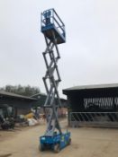 2010 GENIE GS-1932 SCISSOR LIFT, RUNS, DRIVES AND LIFTS, SHOWING 220 HOURS *PLUS VAT*