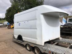 EX BT REAR BOX BODY, NO RESERVE *NO VAT*