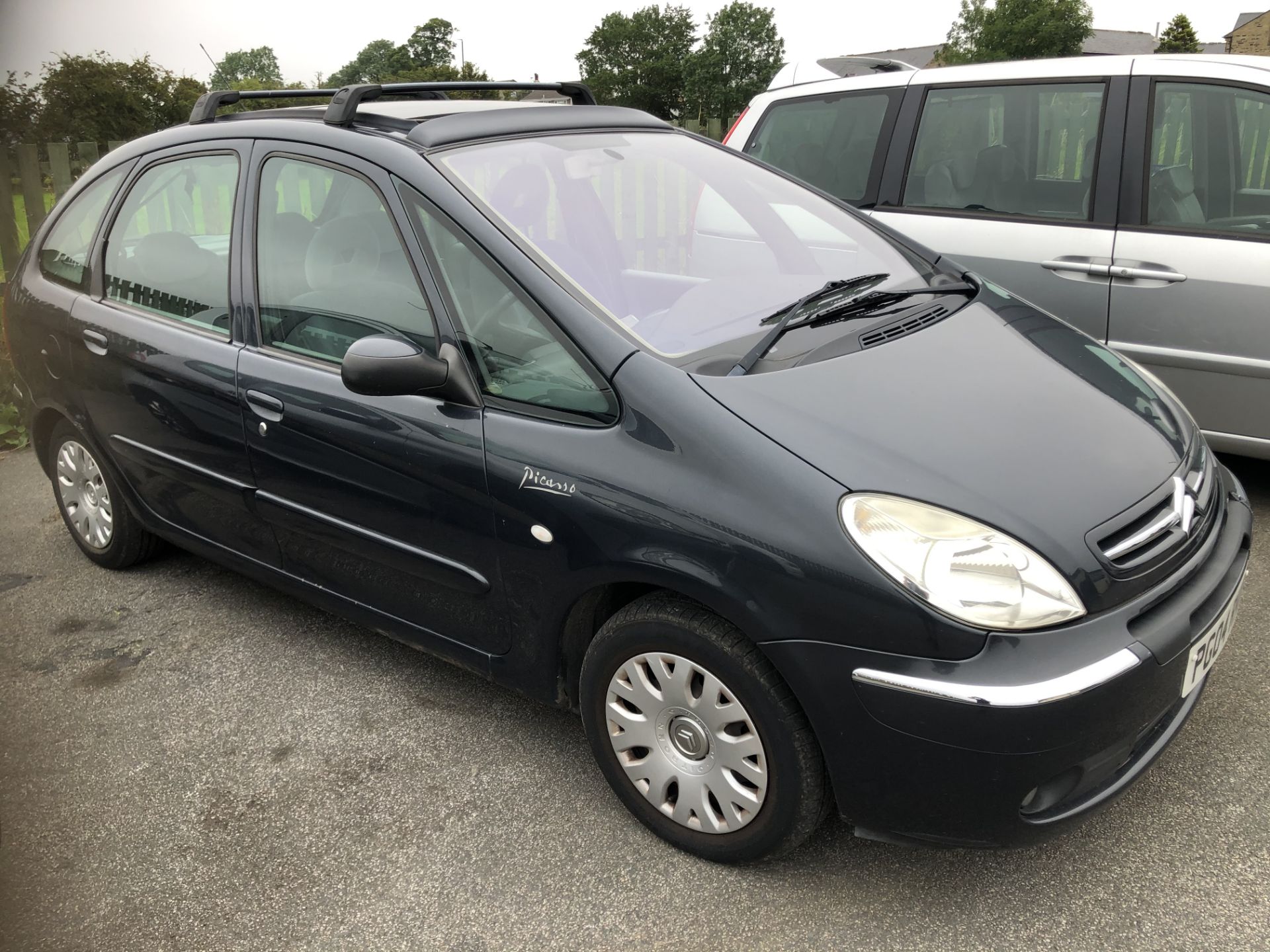 2004/04 REG CITROEN XSARA PICASSO DESIRE 2HDI 2.0 DIESEL GREY, SHOWING 1 FORMER KEEPER *NO VAT*