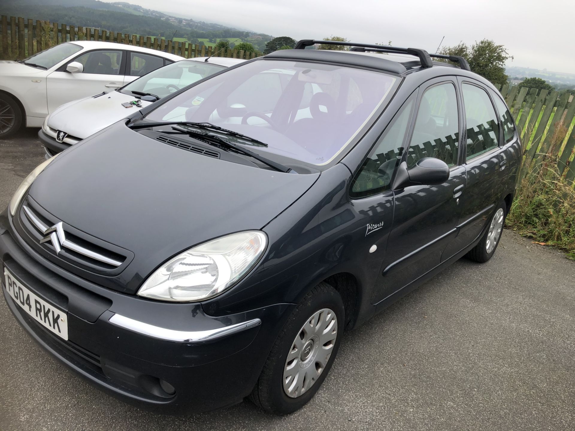 2004/04 REG CITROEN XSARA PICASSO DESIRE 2HDI 2.0 DIESEL GREY, SHOWING 1 FORMER KEEPER *NO VAT* - Image 6 of 21