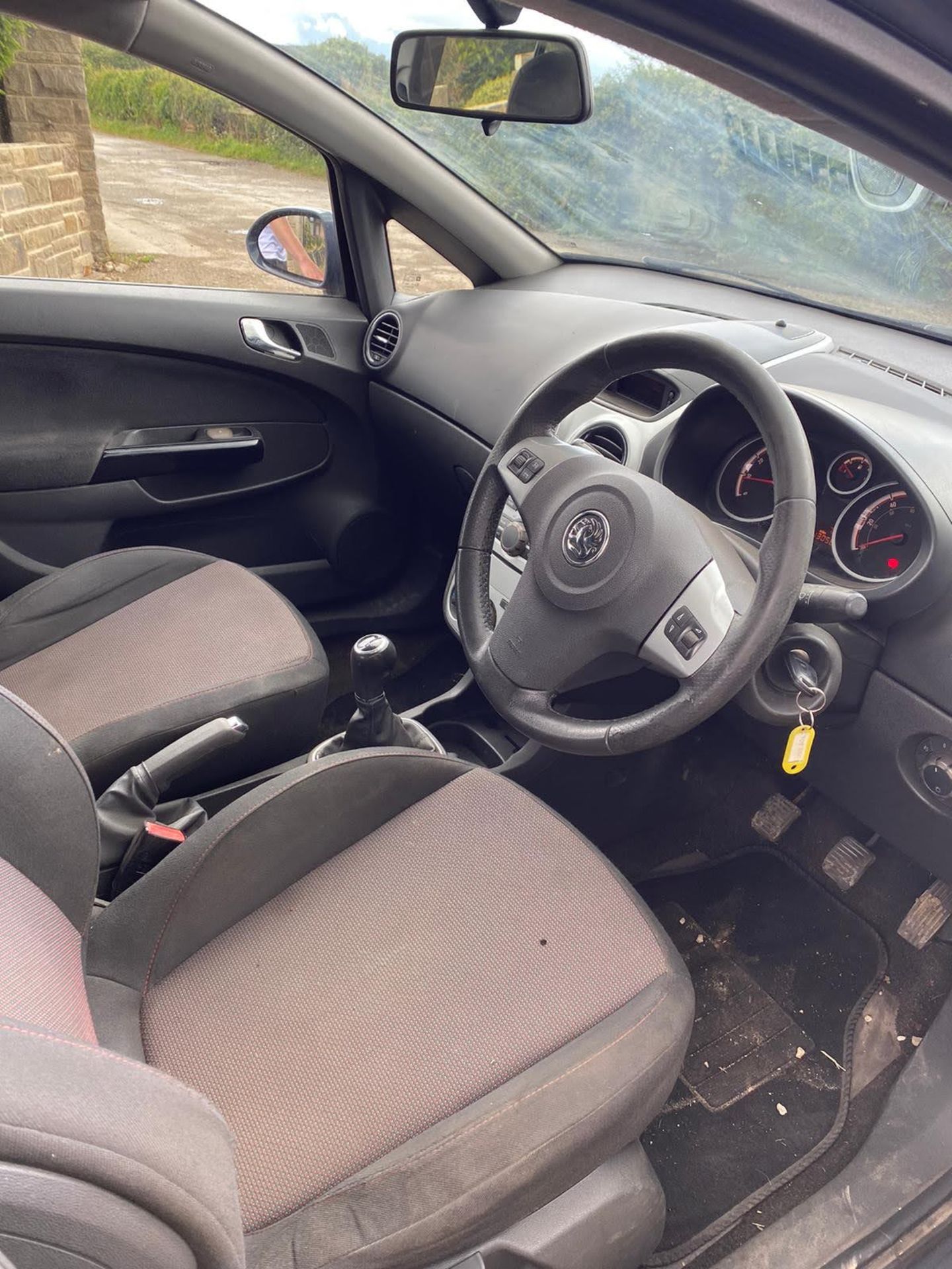 2008/08 REG VAUXHALL CORSA SXI AIR CONDITIONING 16V 1.4 PETROL 90 BHP MANUAL BLUE 5DR HATCHBACK - Image 6 of 7