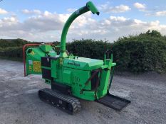 2014 GREENMECH ARBTRACK 150-35 TRACKED CHIPPER, RUNS, DRIVES AND CUTS, 784 HOURS *PLUS VAT*