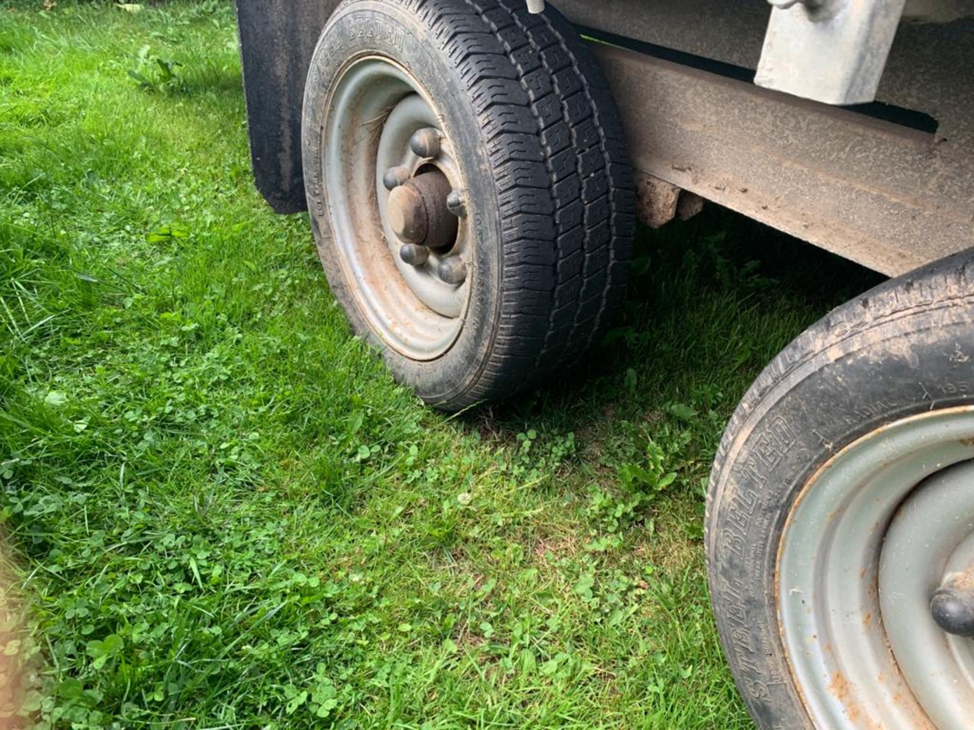 GRAHAM EDWARDS FB3514 3500KG TWIN AXLE TRAILER, UNLADEN 760 KG, LENGTH 14', WIDTH 6'6" *PLUS VAT* - Image 8 of 8