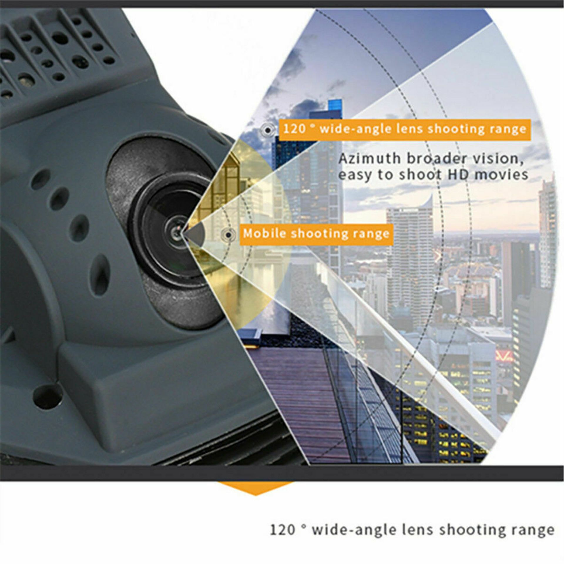 NEW & UNUSED DRONE X PRO WIFI FPV 1080P HD CAMERA FOLDABLE RC QUADCOPTER + BAG *PLUS VAT* - Image 7 of 12