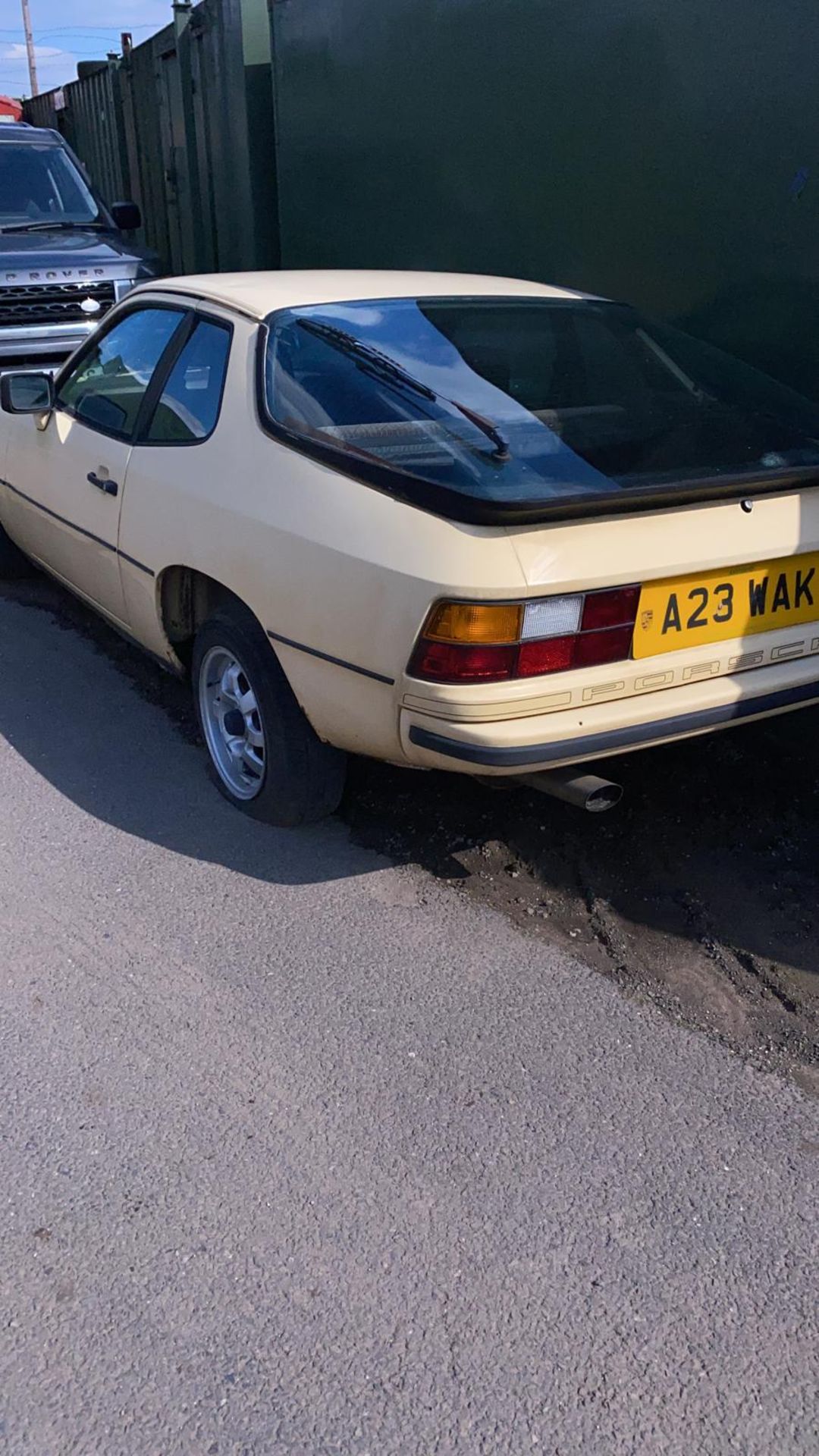 1983/A REG PORSCHE 924 2.0 PETROL BEIGE COUPE, V5 PRESENT *NO VAT* - Image 2 of 13