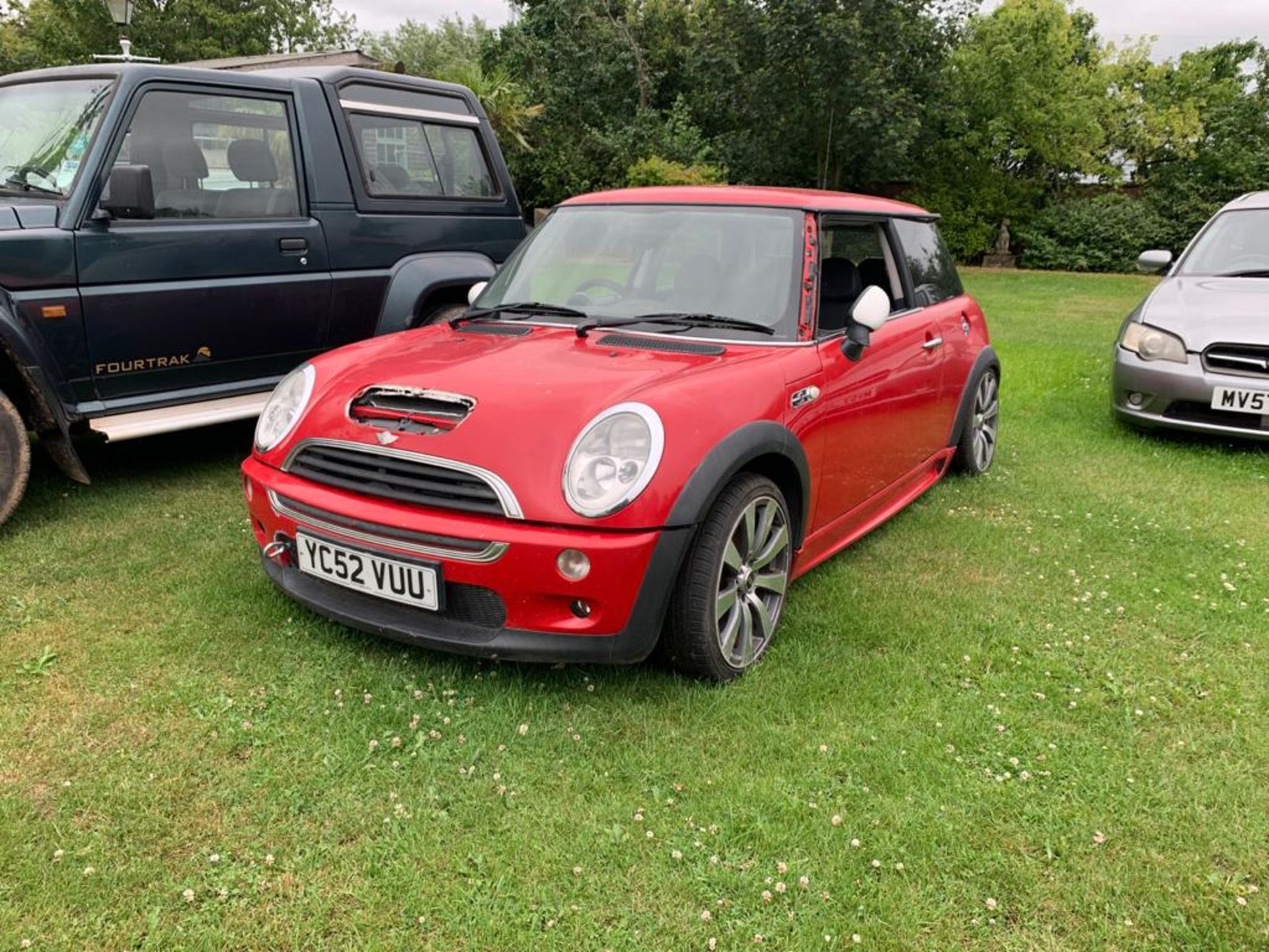 2002/52 REG MINI COOPER S RED 1.6 PETROL 3 DOOR HATCHBACK *NO VAT* - Image 2 of 7